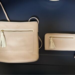 Kate spade crossbody purse and wallet